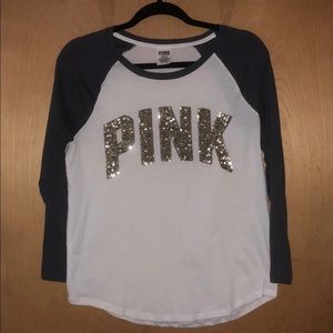 PINK VS Baseball Bling Shirt